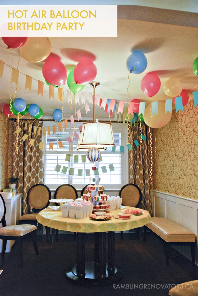 How To Make A Seriously Easy Balloon Garland - Lovely Lucky Life