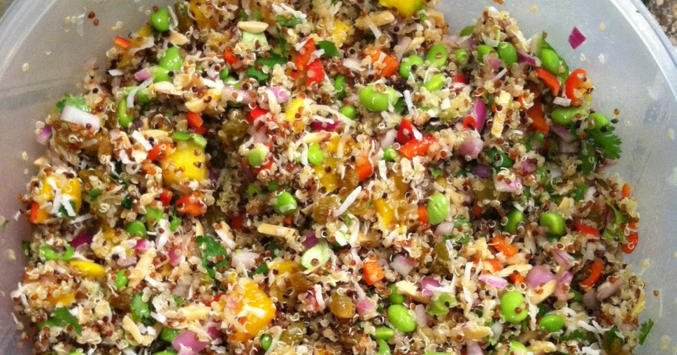 My Quest to Become Plant Strong: California Quinoa Salad (Whole Foods ...