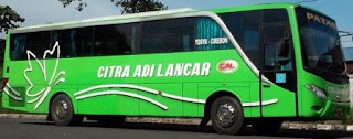 harga tiket bus cal citra adi lancar jurusan jogja, tegal, cirebon, kuningan