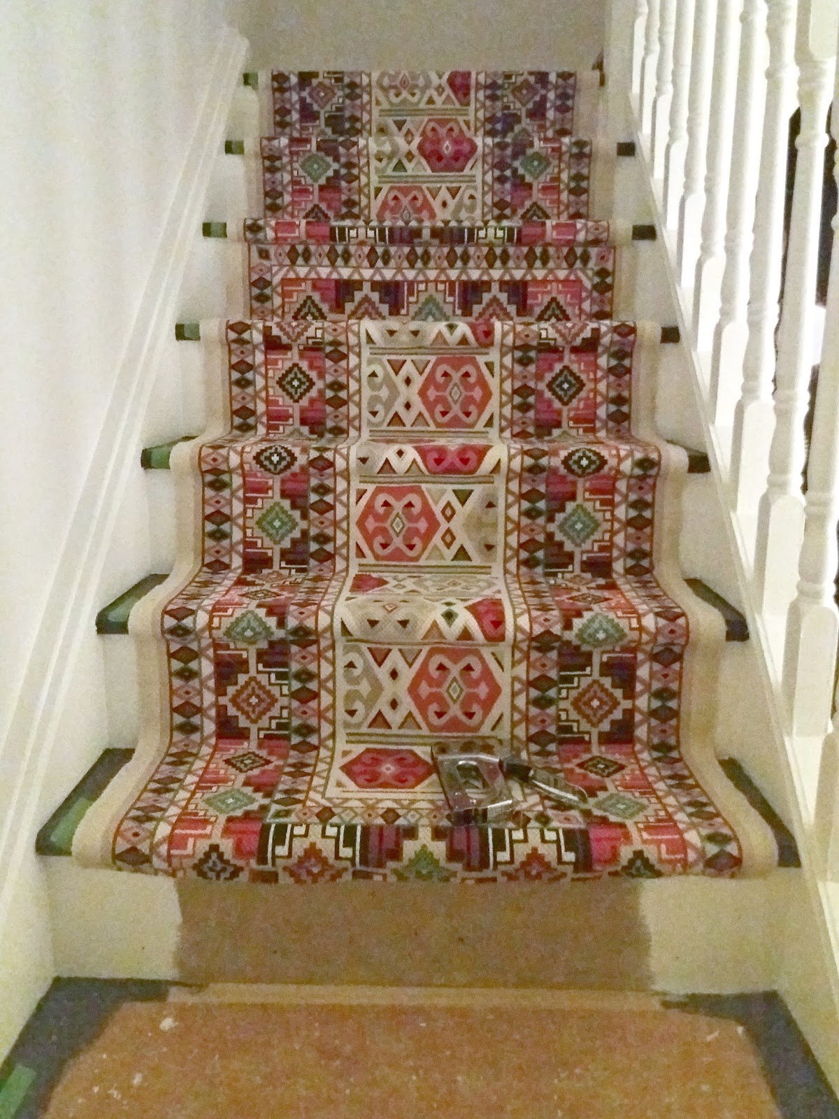 installing a stair runner yourself Make Do and DIY