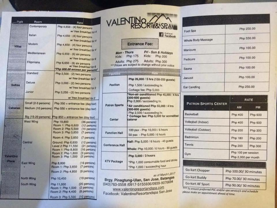 Valentino Resort And Spa Room Rates Valentino Resort And Spa Room Rates
