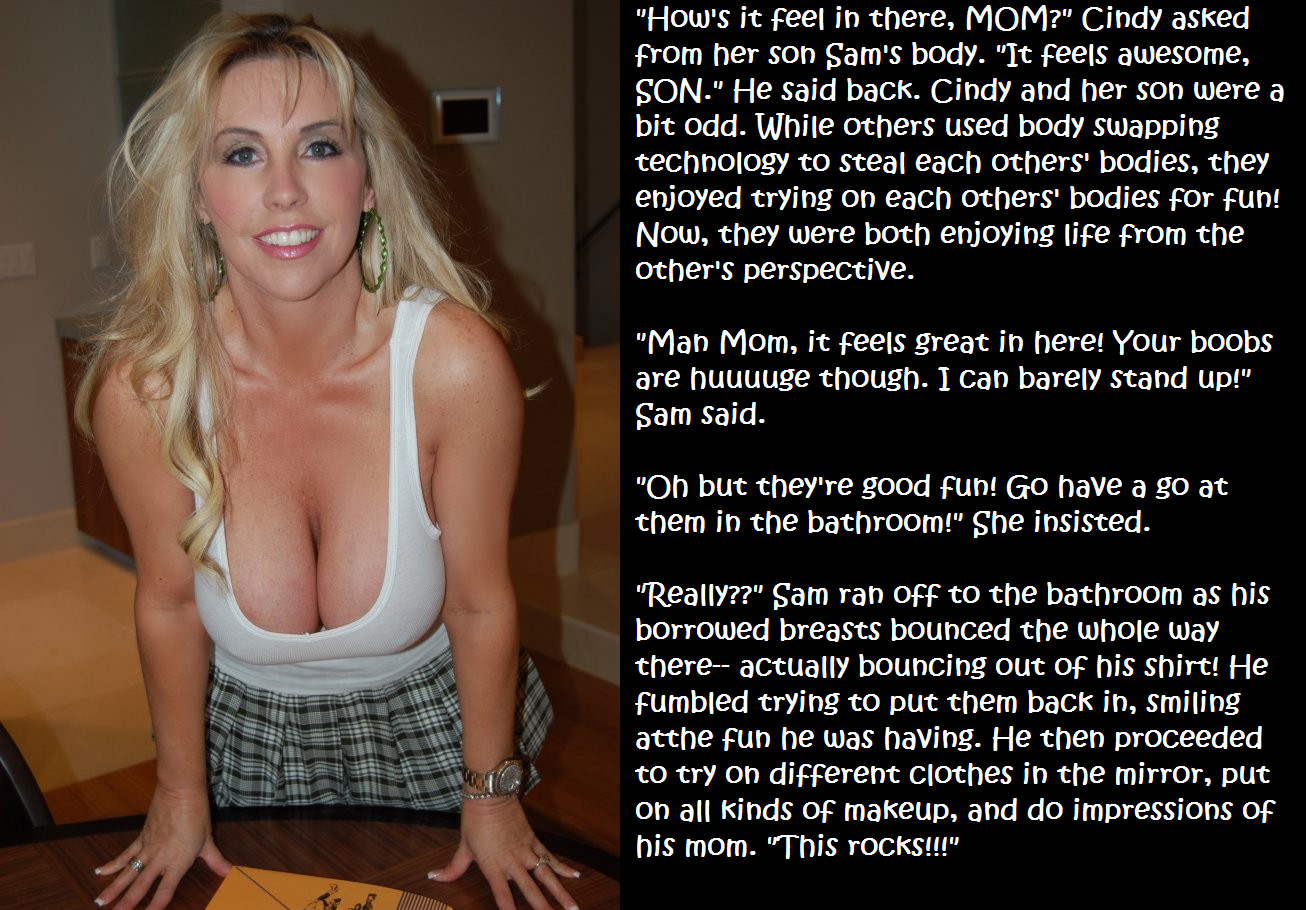 Mom and son captions