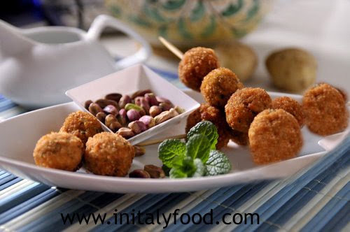 polpette al pistacchio di bronte