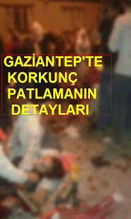 gaziantepte düğünde patlama