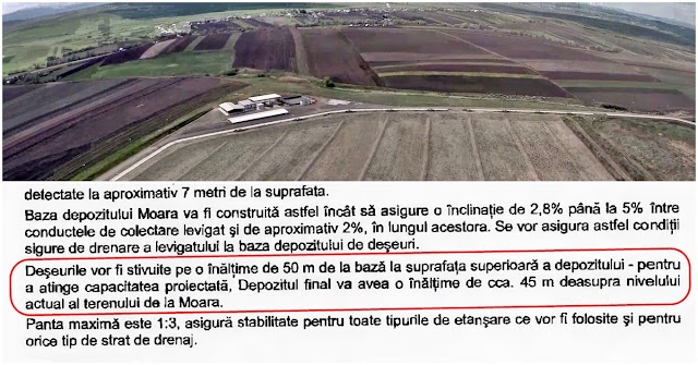 Detaliul ținut strict secret de CJ Suceava: Munte de gunoi mai înalt decât blocurile turn, la depozitul din Moara