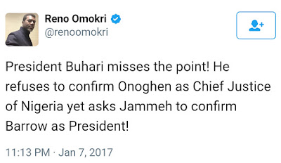 Screenshot 20170108 015348 Another open letter to President Buhari by Reno Onokri