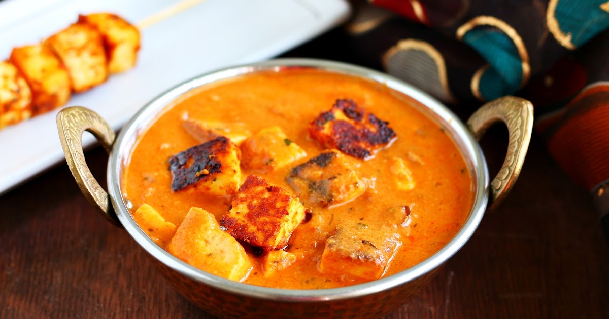 Paneer Tikka Masala Side dish for roti Jeyashri's Kitchen
