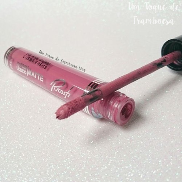 Batom líquido Ricosti cor Nude Rosado