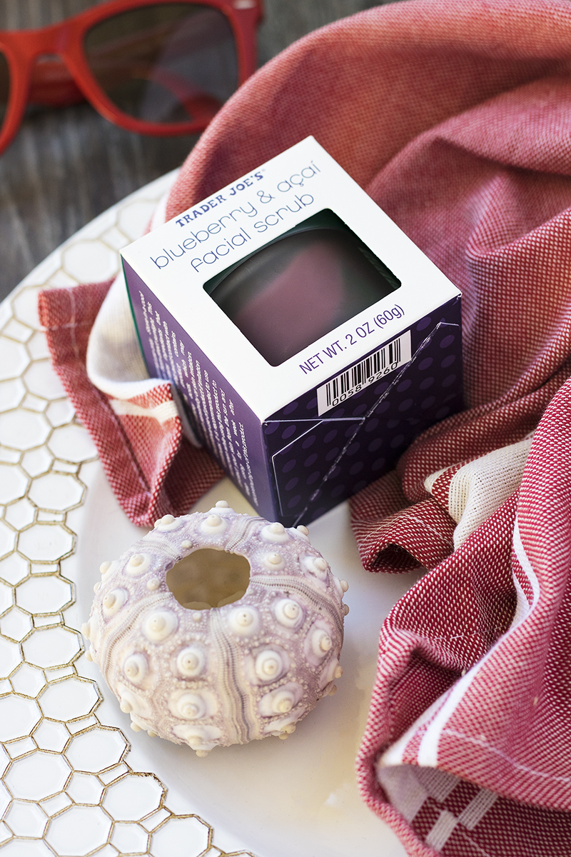 Trader Joe's Blueberry Acai Facial Scrub