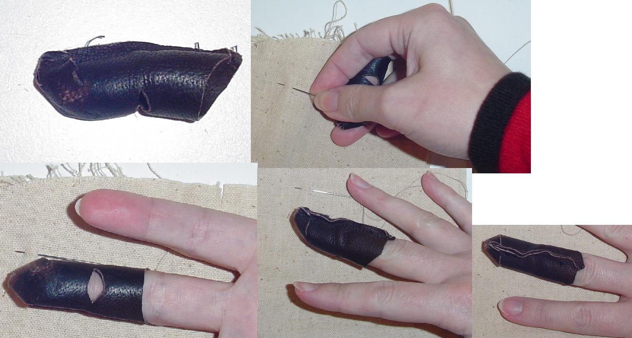 Art, beauty and well-ordered chaos: Making a Leather Thimble