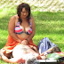 Bizarre video shows couple having sex in the middle of a public park just inches from young child