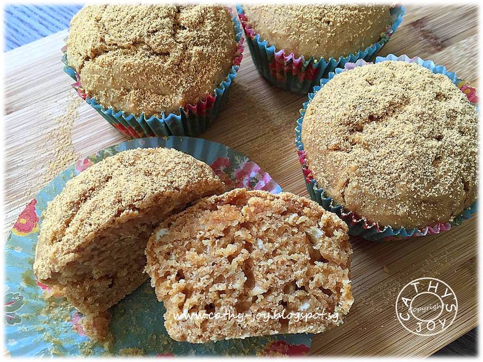 cathy's joy Tofu Kinako Muffins