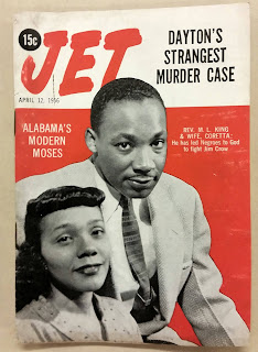 Jet magazine from April 12, 1956, featuring Martin Luther King Jr.