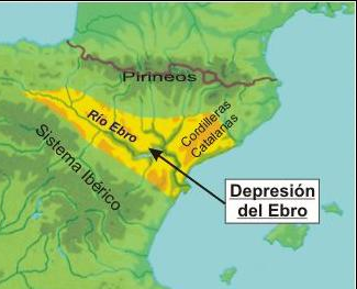 La depresión del Ebro