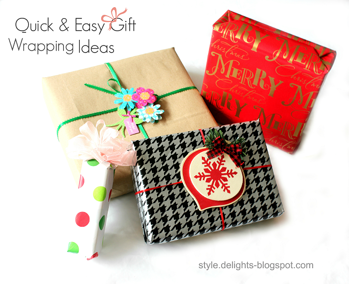 Creative Gift Wrapping Ideas, Holiday Gift Wrapping, #HappyAllTheWay, #shop, #cbias