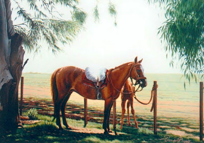 Pinturas caballos oleo