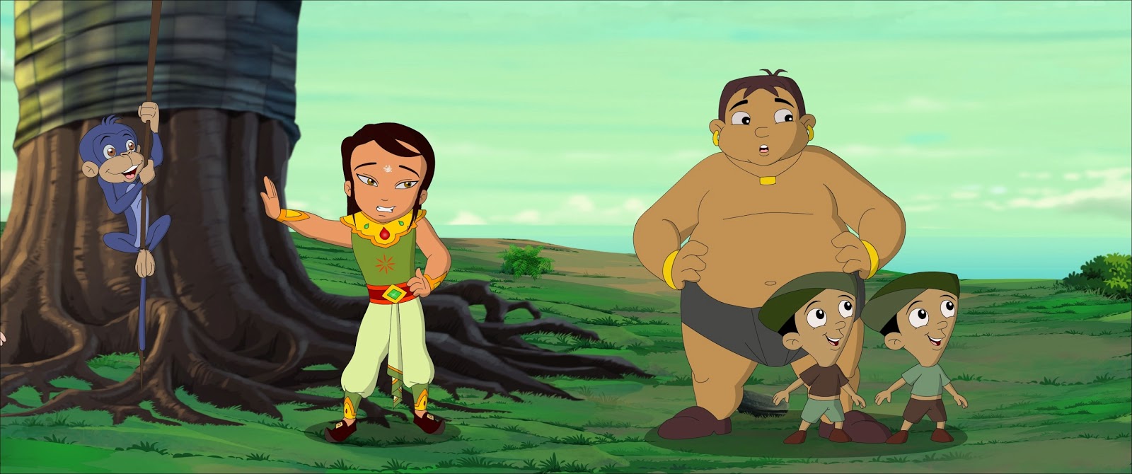 Chhota Bheem Telugu Movie Stills.