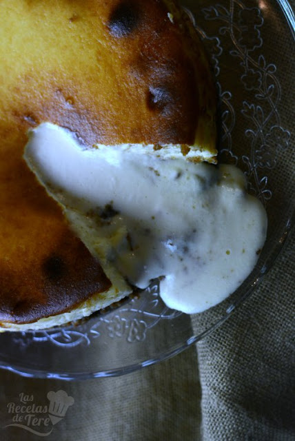 Tarta de queso coulant tererecetas 02 Tarta de queso coulant 02