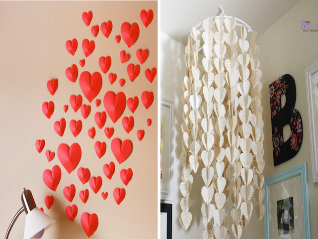 Como decorar a casa usando corações
