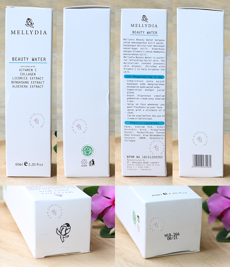 Review Mellydia Beauty Water