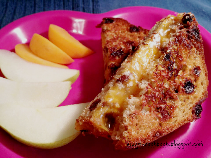 Raisin Bread Grilled Cheese All But Gluten