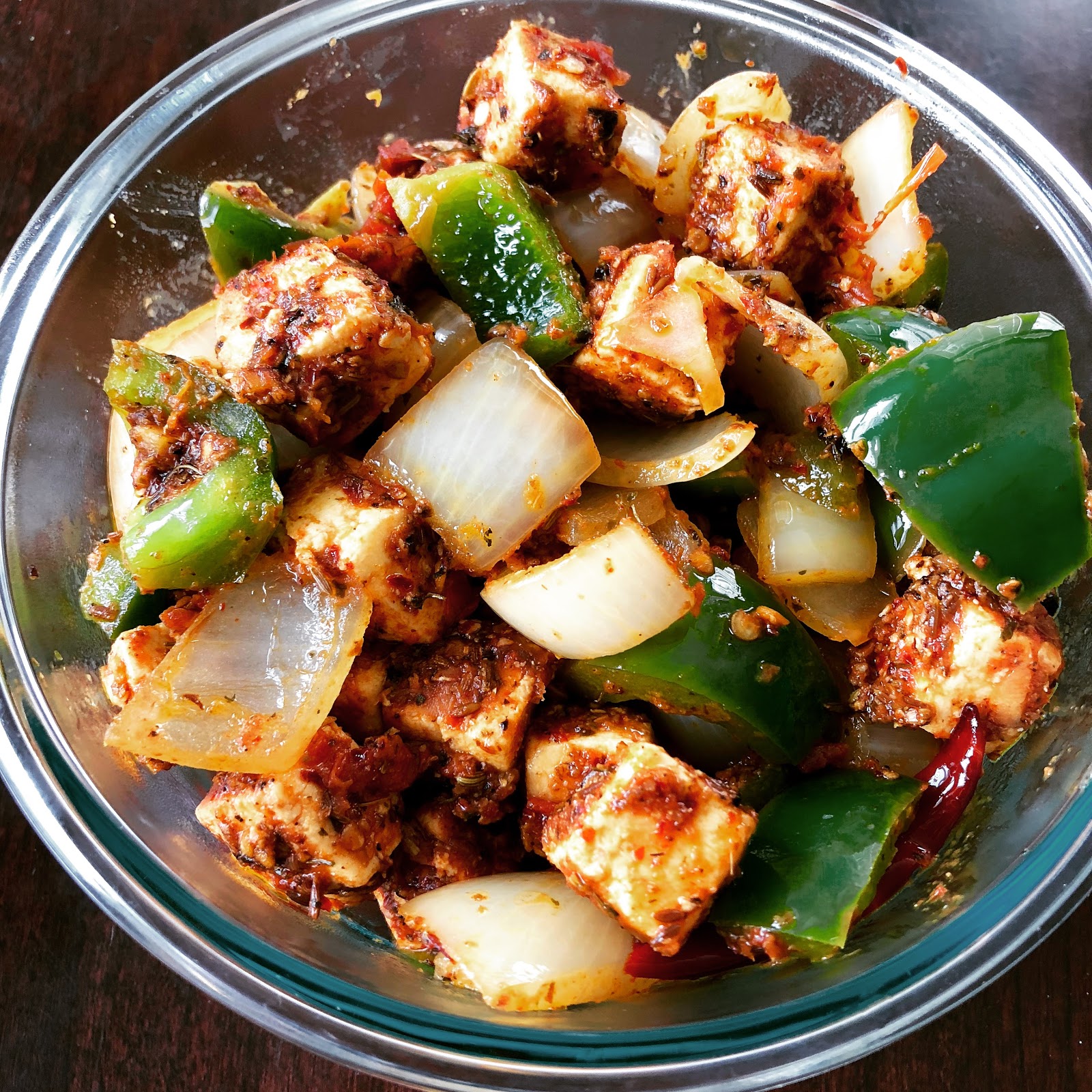 Sarita S Kitchen Blog Kadai Paneer Dry