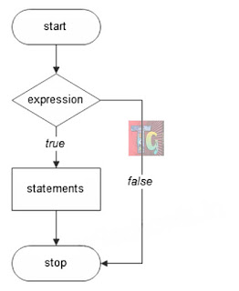 Flowchart of if statement Flowchart of if statement