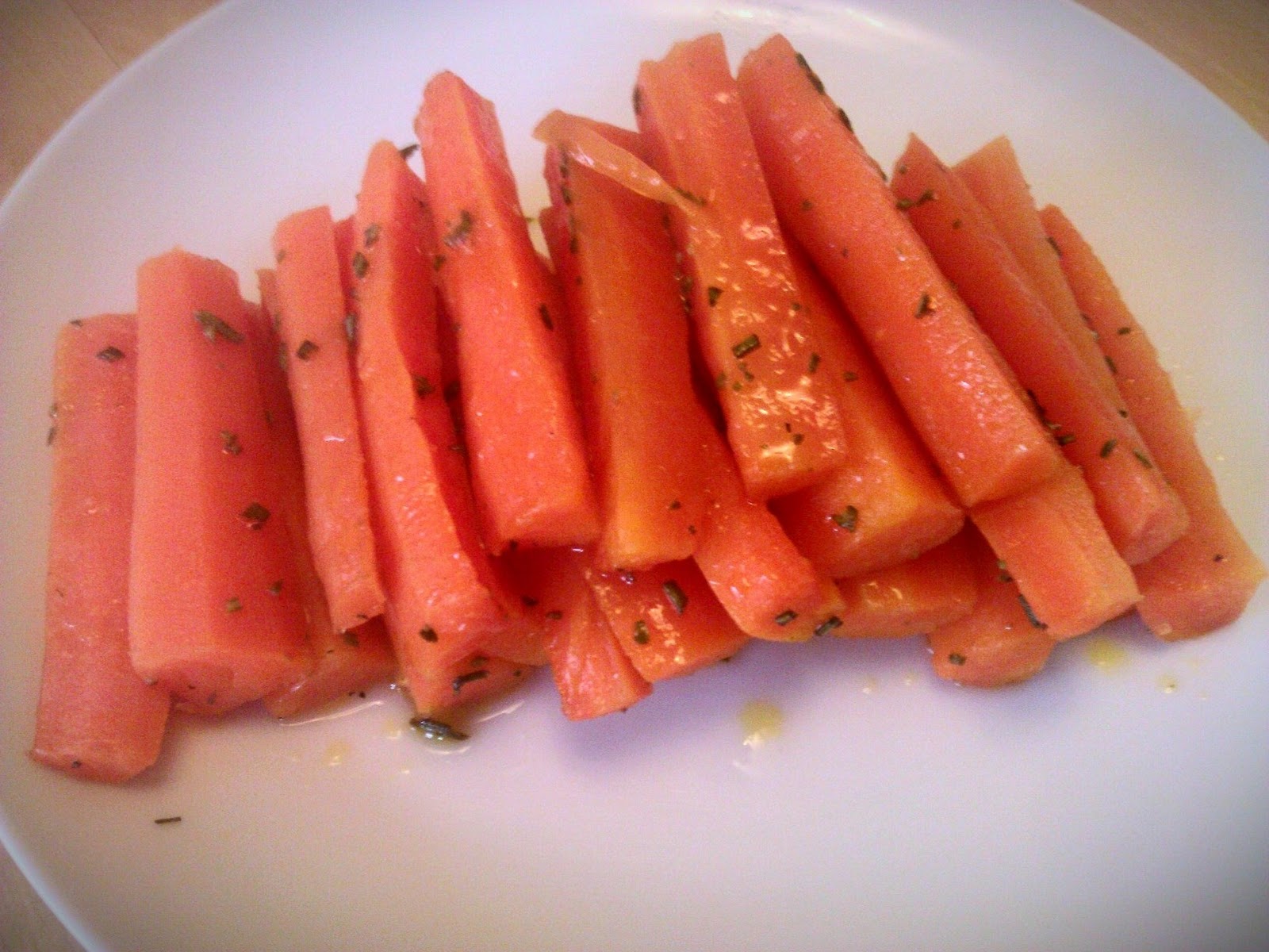 Everything Goes With Toast Lavender & rosemary glazed carrots