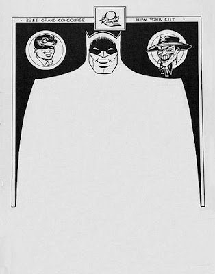 Diseño gráfico de hoja membretada Hoja membretada con diseño retro de Batman