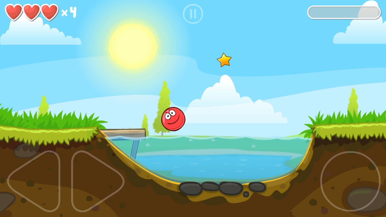 لعبة الكرة الحمراء Red Ball 4 مدفوعة للاندرويد