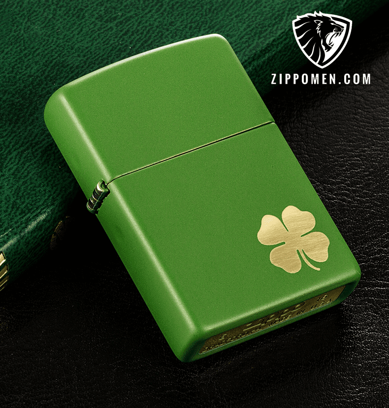 Zippo cỏ bốn lá - MS 21032 | Zippo Hà Nội Zippo cỏ bốn lá - MS 21032 | Zippo Hà Nội