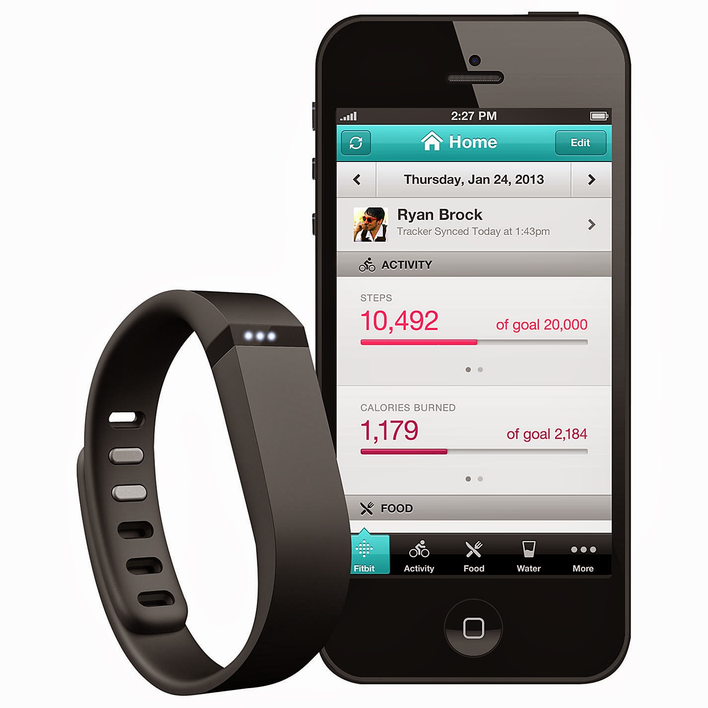 fitbit flex hr