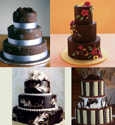 chocolate cake cakes brown cream designs weddings pasteles para fruit bodas delicious pie creative decorating cupcake chocolates unique traditional place