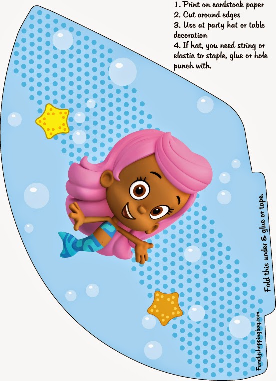 Bubble Guppies: Free Printable Mini Kit for Parties. Bubble Guppies: Free Printable Mini Kit for Parties.