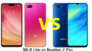 Xiaomi Mi 8 Lite Ditantang Realme 2 Pro Pro smartphone besutan Oppo menantang salah satu flagship Xiaomi dan salah satu Xiaomi Mi 8 Lite Ditantang Realme 2 Pro