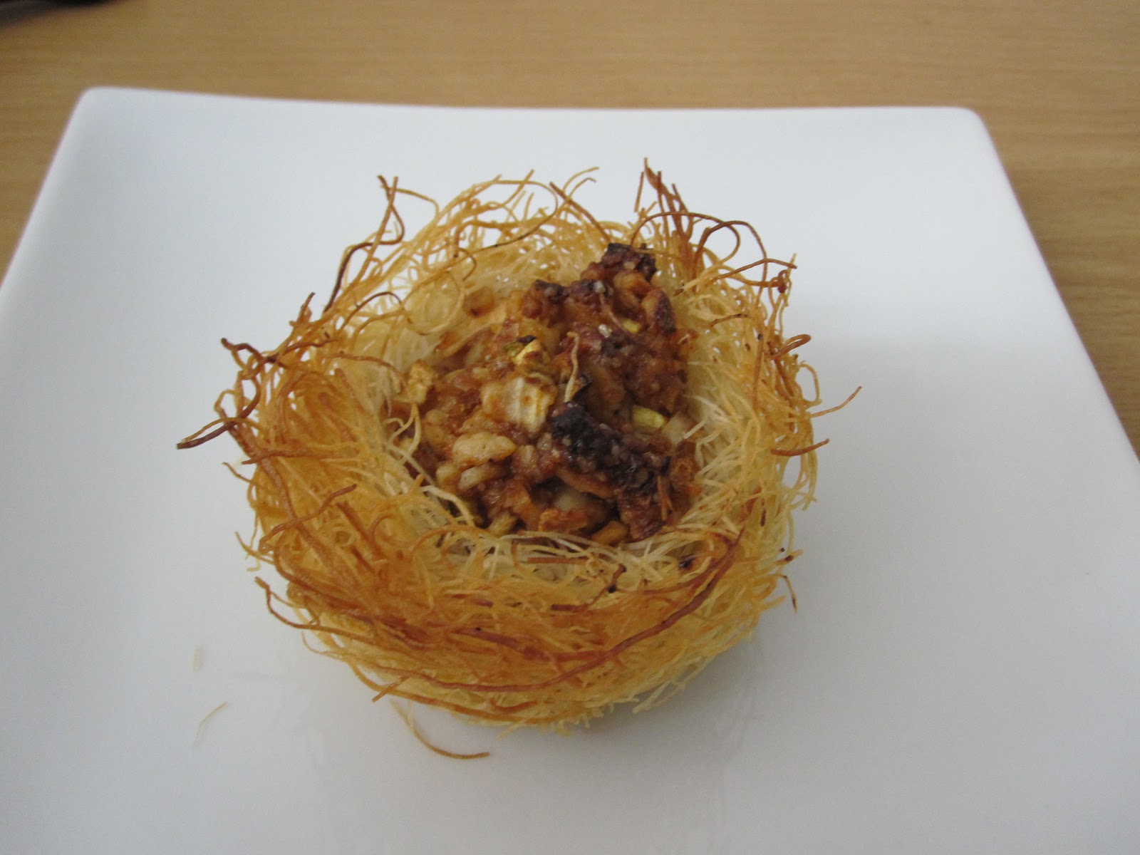 the kosher cauldron Savoury Kadaif Hors d'Oeuvres