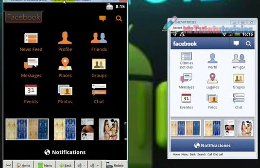 4 Theme de Windows Phone 7 Temas para Facebook en  tu Android.