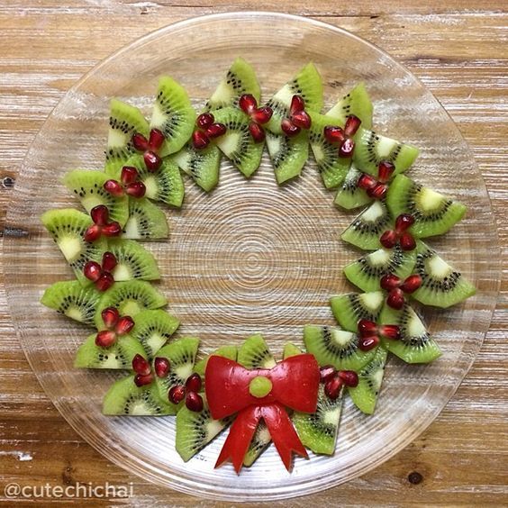 45 Idéias de como servir e decorar a mesa com frutas no natal e festa do  ano novo | Blog Casa e Decoração