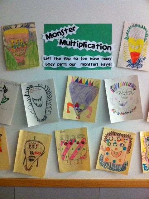 Yay Third Grade Multiplication Monster Freebie