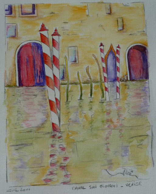 Canal San Giovani - Venise  - Jicé