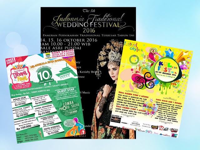 Kalender Event Bandung Bulan Oktober 2016