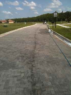 concrete oil pavers stains bt200 gone spill ll hydraulic