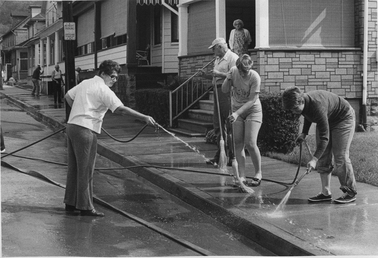 Vintage Johnstown Cleaning Up