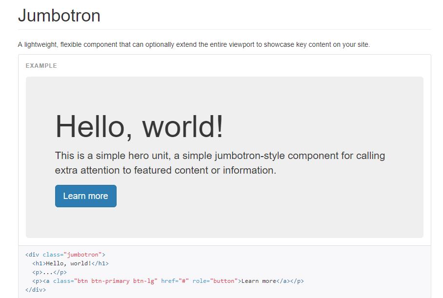 Bootstrap Jumbotron & Forms