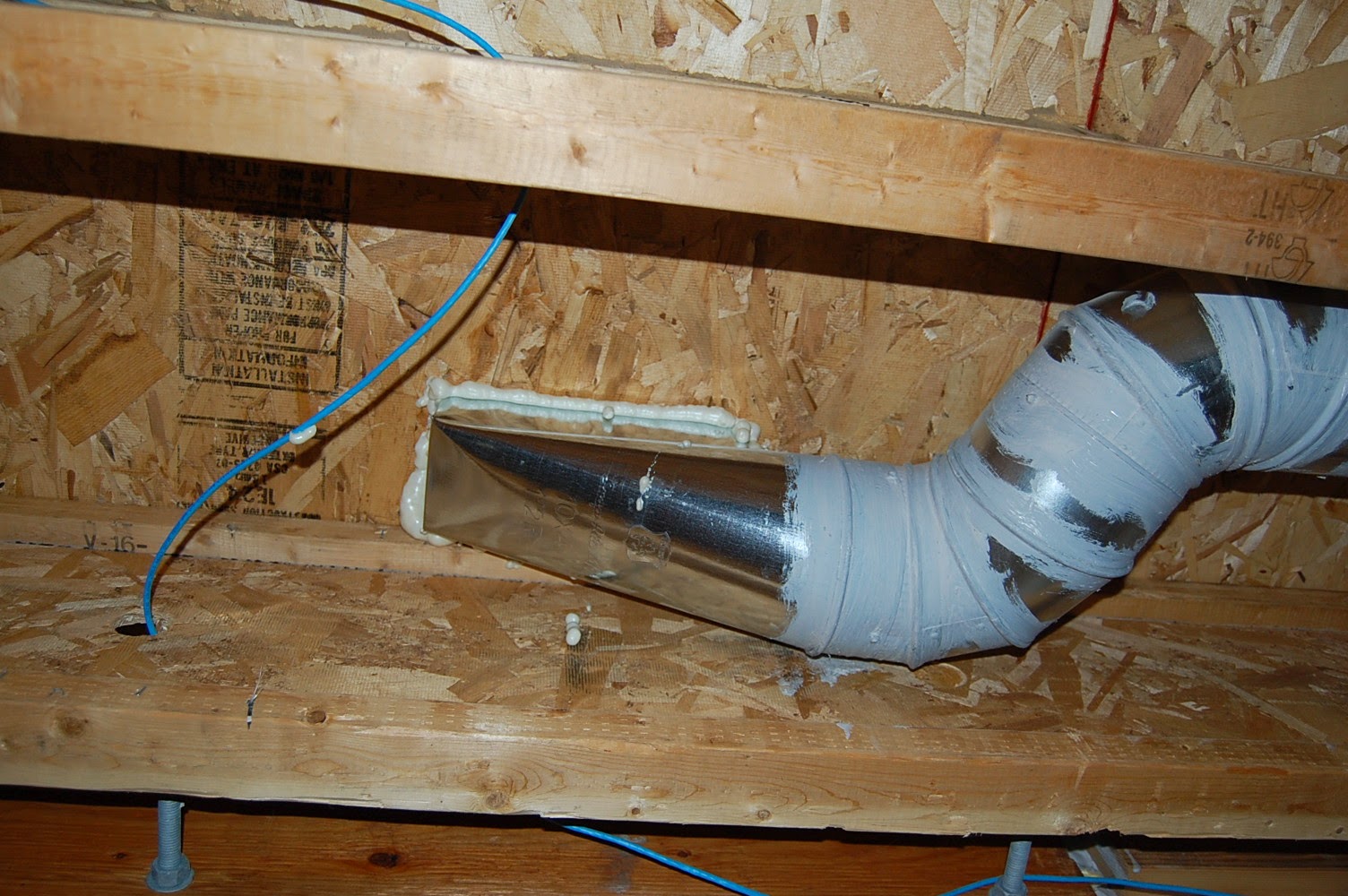 New Lizer Homestead Air and duct sealing along with blower door testing