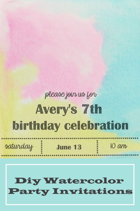 sweeter than cupcakes watercolor party invitation
