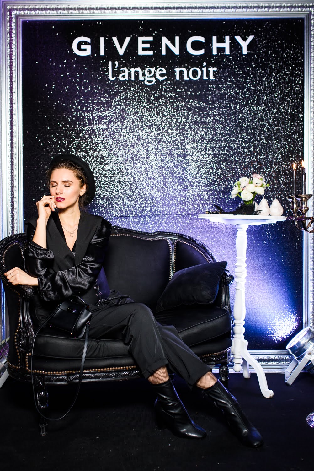 Выход в свет блогер Презентация нового аромата Givenchy L’Ange Noir