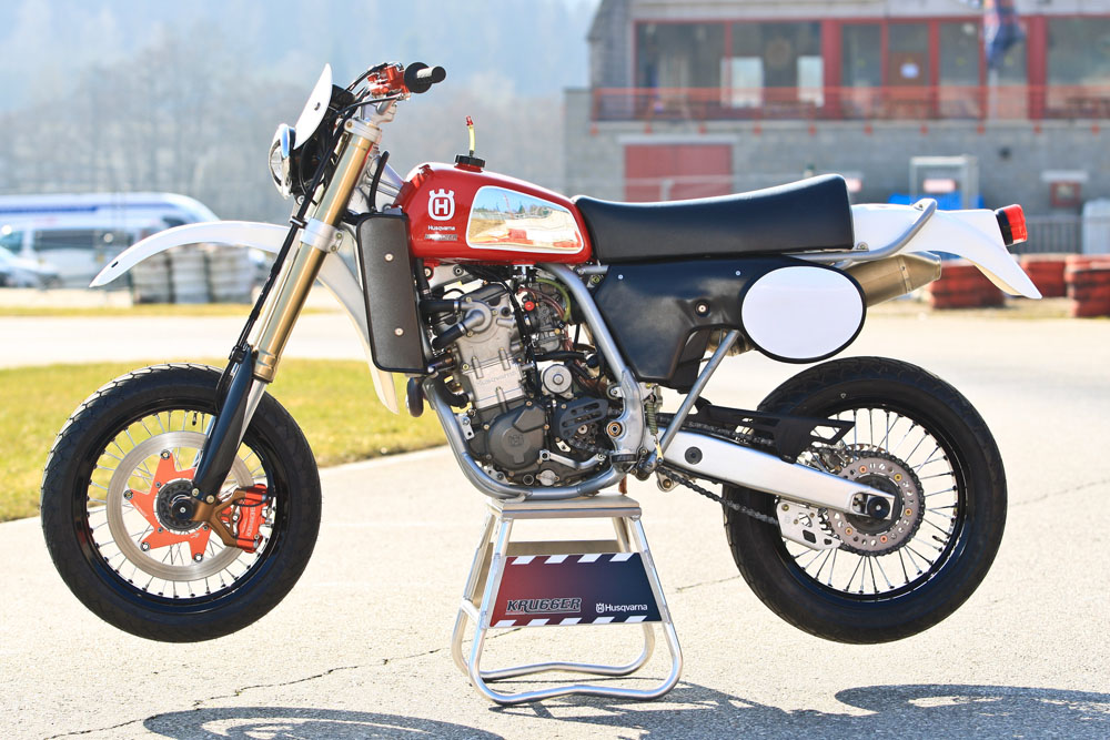 Racing Cafè Husqvarna 510 SMR Vintage by Krugger Motorcycle