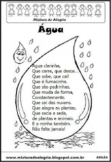 Poema Poema sobre a água