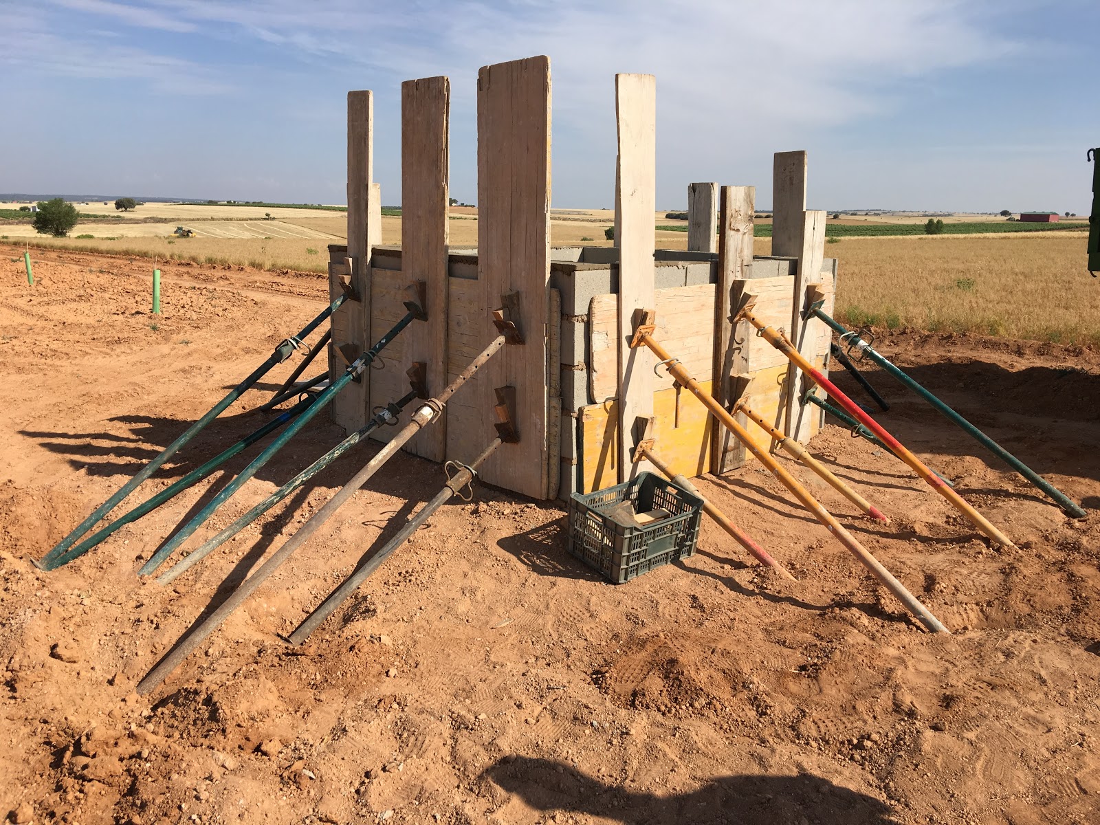 An original irrigation system for olive trees Earthenware jar